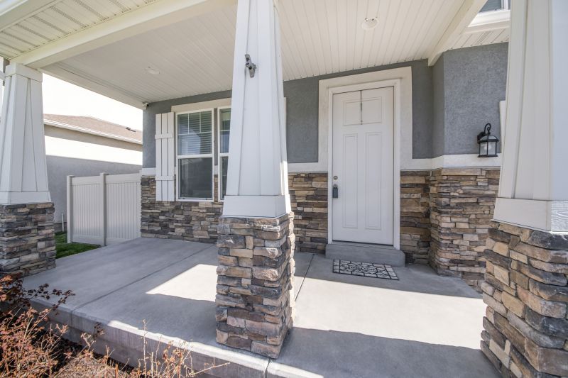 Porch Concrete Installation