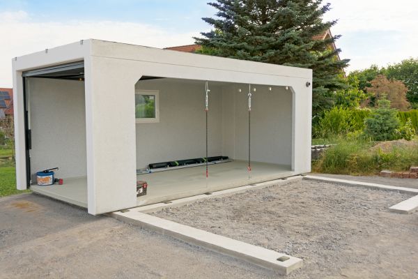 Garage Foundation Installation in Columbus