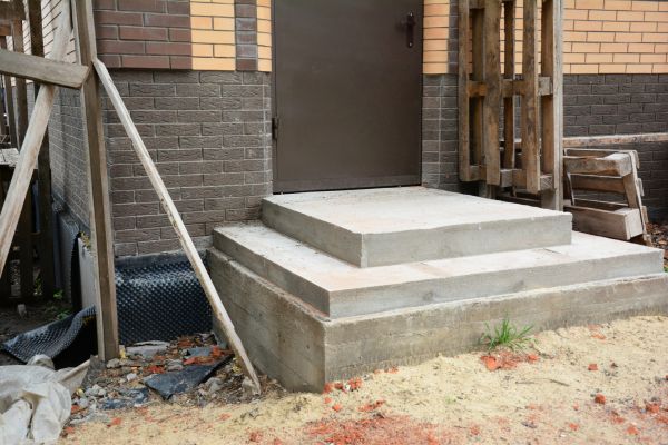 Cement Steps Construction in Columbus